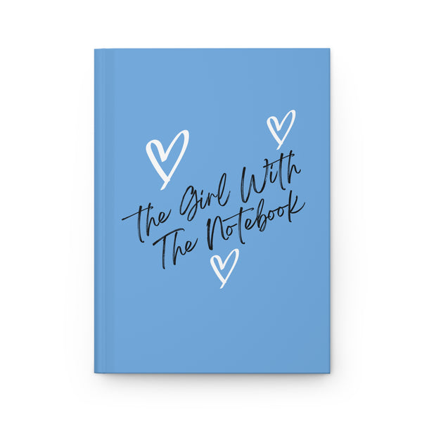 TGWTN Hardcover Journal: White/Black | Light Blue