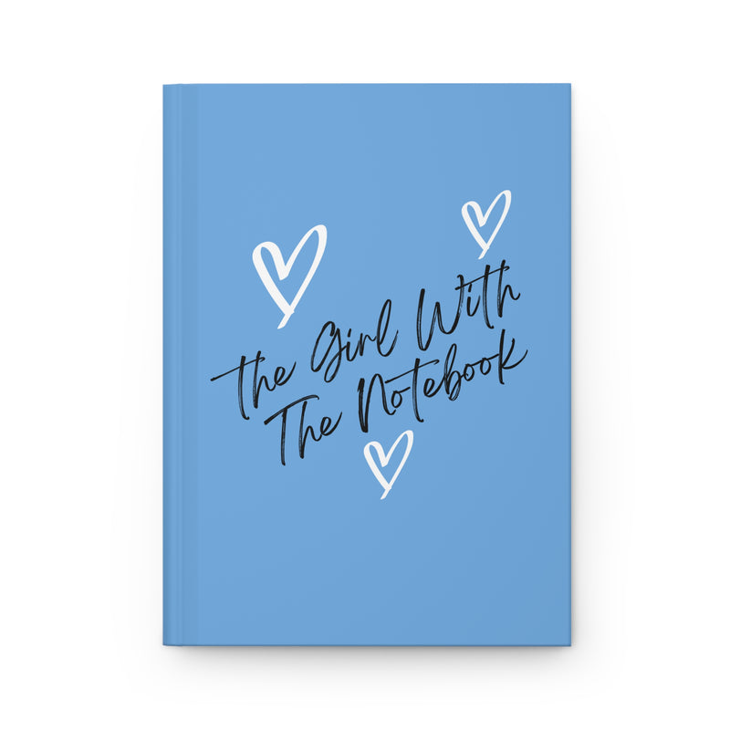 TGWTN Hardcover Journal: White/Black | Light Blue