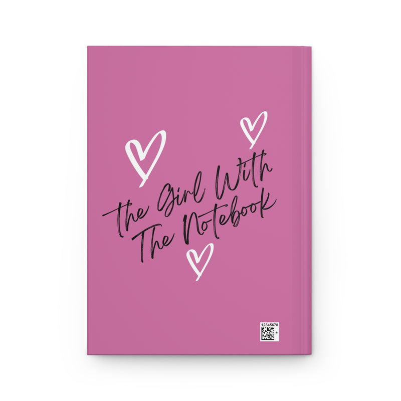 TGWTN Hardcover Journal: White/Black | Light Pink