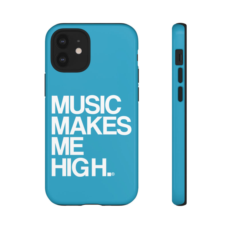 MMMH Classic Phone Case: Turquoise | White