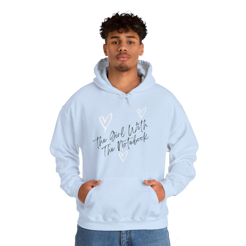 TGWTN Unisex Hoodie: White/Black | Light Blue