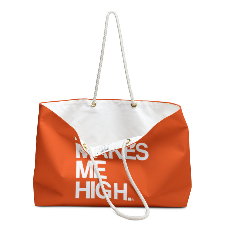 MMMH Weekender Bag (Rope Handle): Orange | White