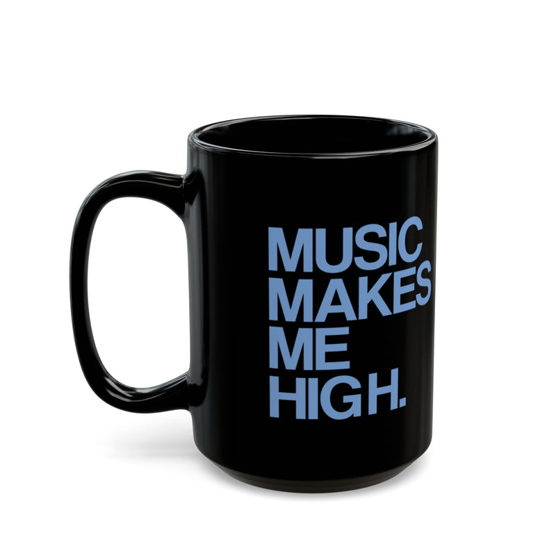 MMMH Black Mug: Carolina Blue