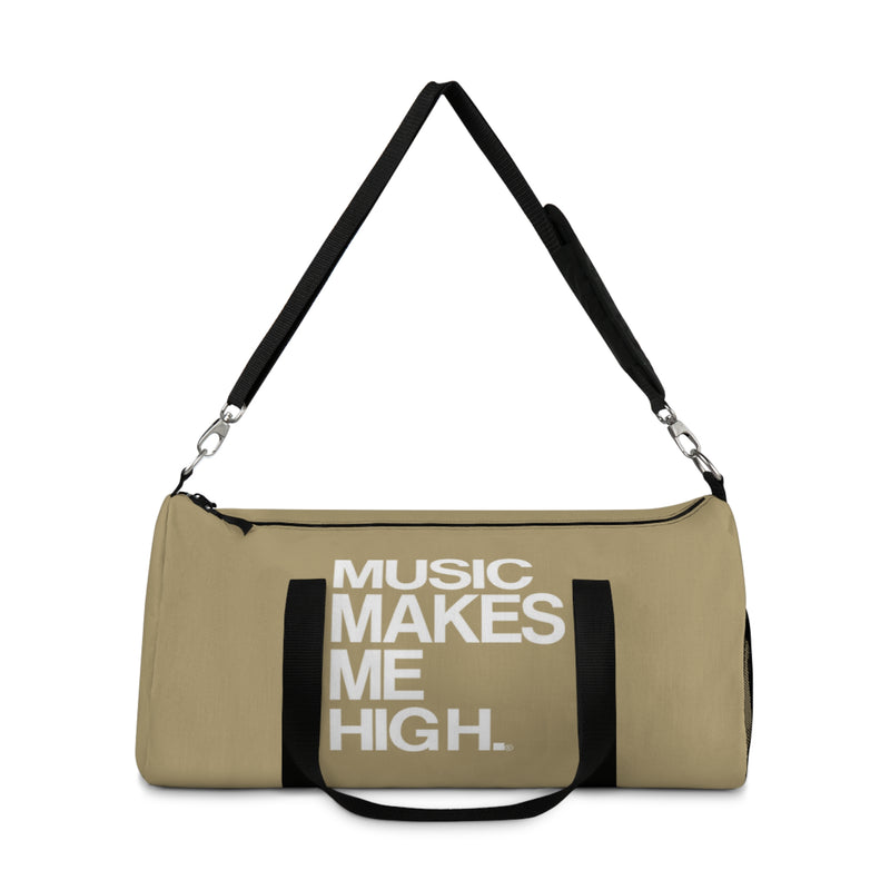 MMMH Duffle Bag: Gold | White