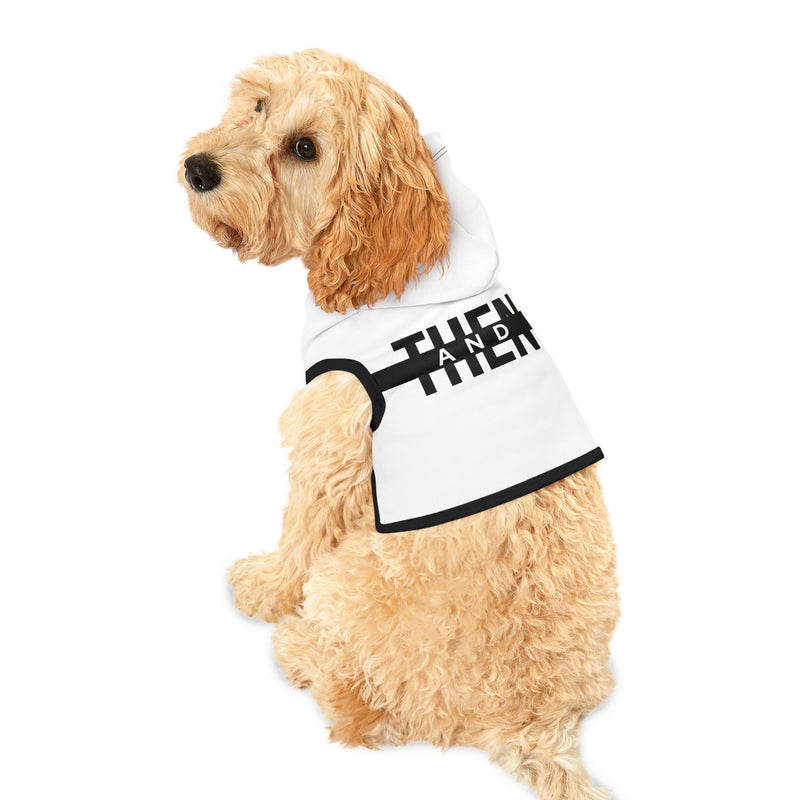 IJTT Pet Hoodie: AT Strike Black | White