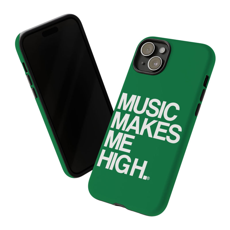 MMMH Classic Phone Case: Dark Green | White