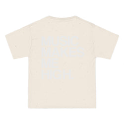 MMMH Unisex T-Shirt: Natural | White Lettering