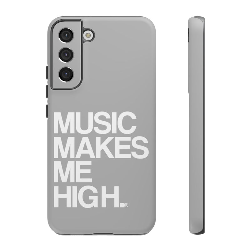 MMMH Classic Phone Case: Light Grey | White