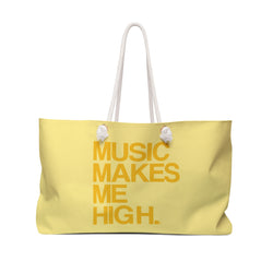 MMMH Weekender Bag (Rope Handle): Light Yellow |  Yellow