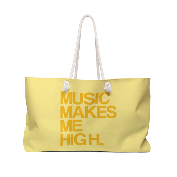 MMMH Weekender Bag (Rope Handle): Light Yellow |  Yellow