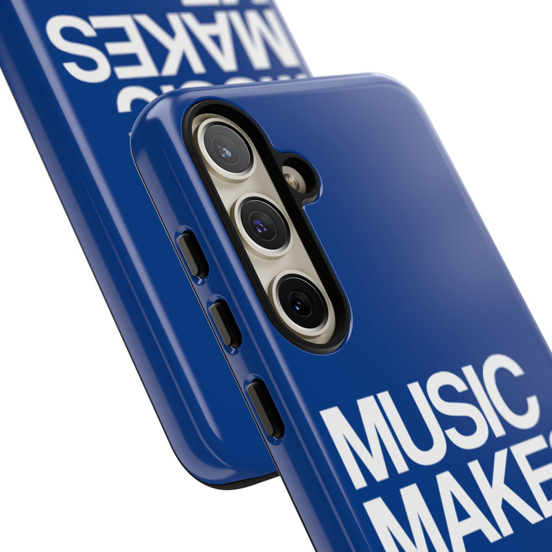 MMMH Classic Phone Case: Dark Blue | White