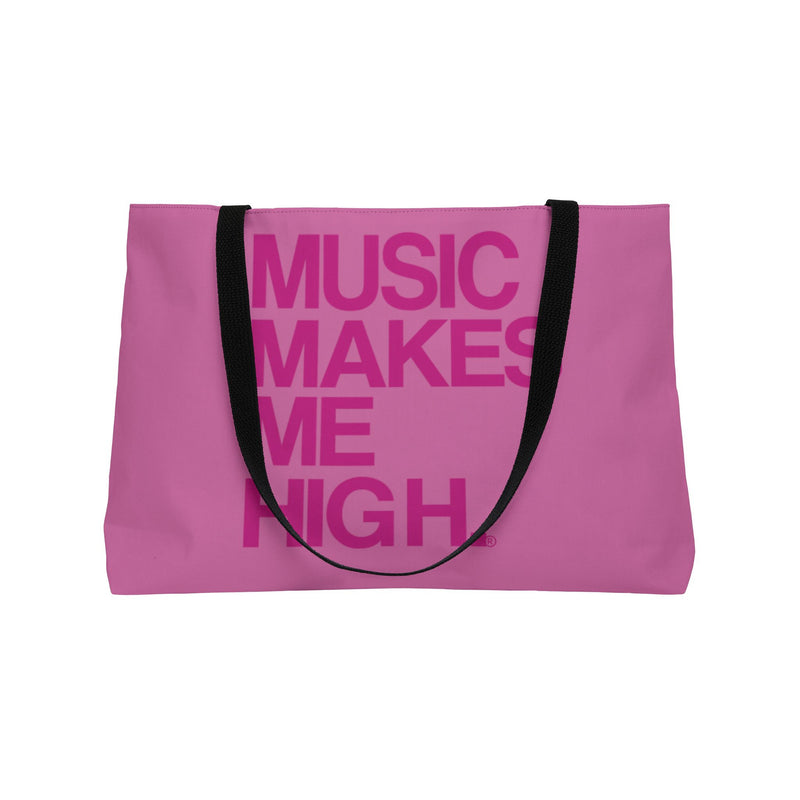 MMMH Weekender Bag (Black Handle): Light Pink | Pink