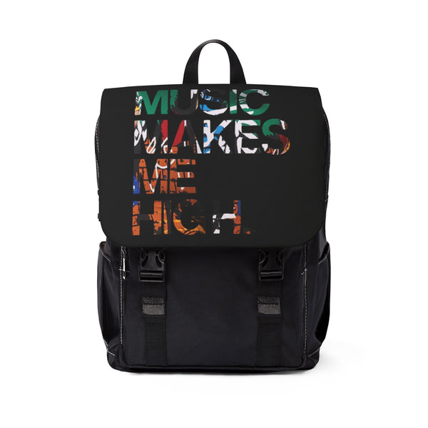 MMMH Backpack: Black | Graffiti