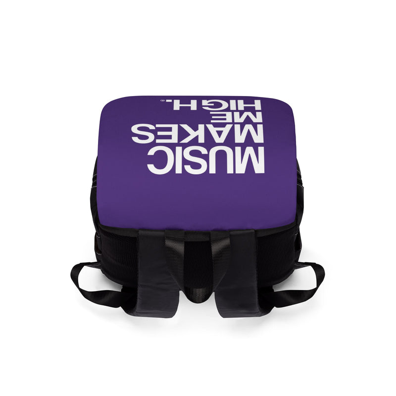 MMMH Backpack: Purple | White Lettering