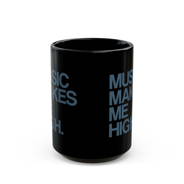 MMMH Black Mug: Indigo Blue