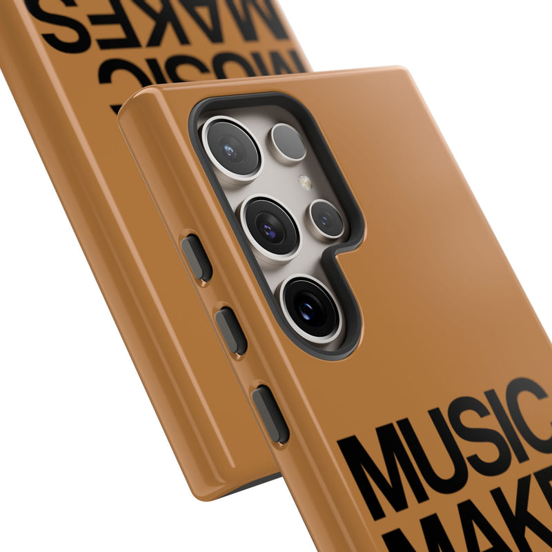 MMMH Classic Phone Case: Light Brown | Black