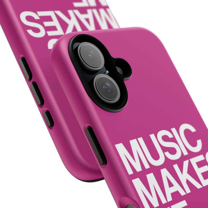 MMMH Classic Phone Case: Pink | White