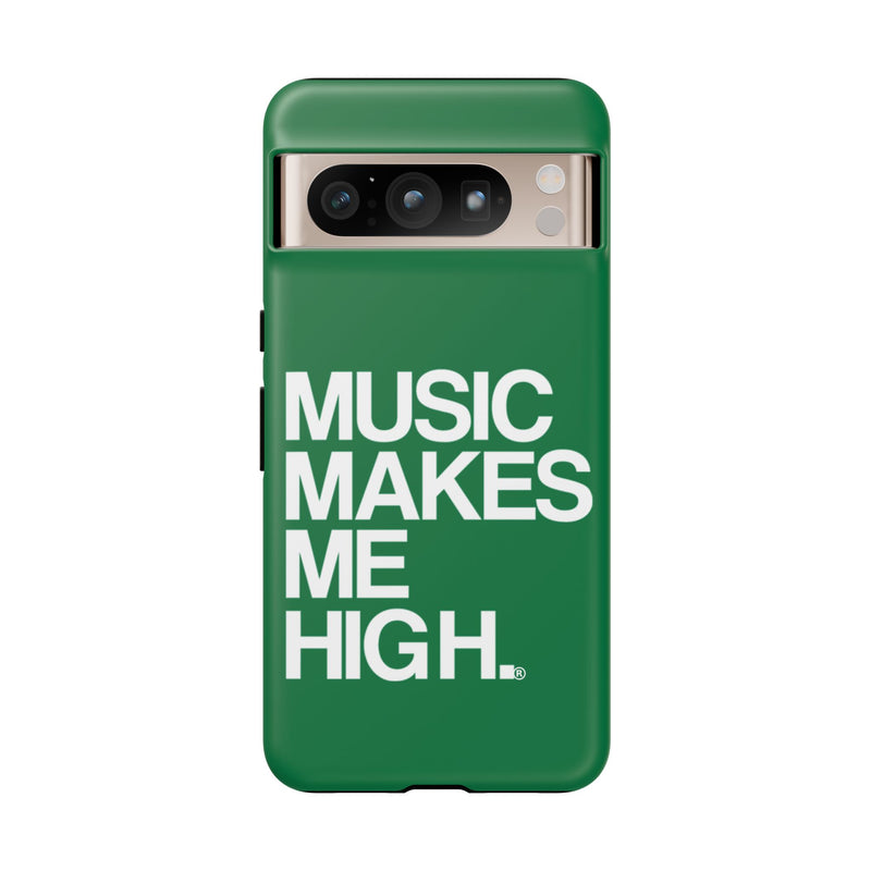 MMMH Classic Phone Case: Dark Green | White