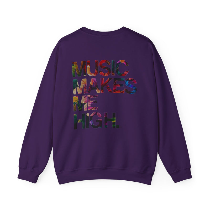 MMMH Unisex Sweatshirt: Purple | Floral