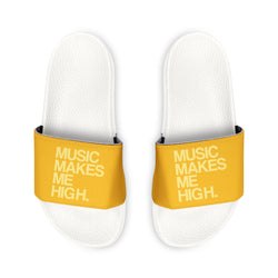 MMMH Unisex Sandals: Yellow/White | Light Yellow