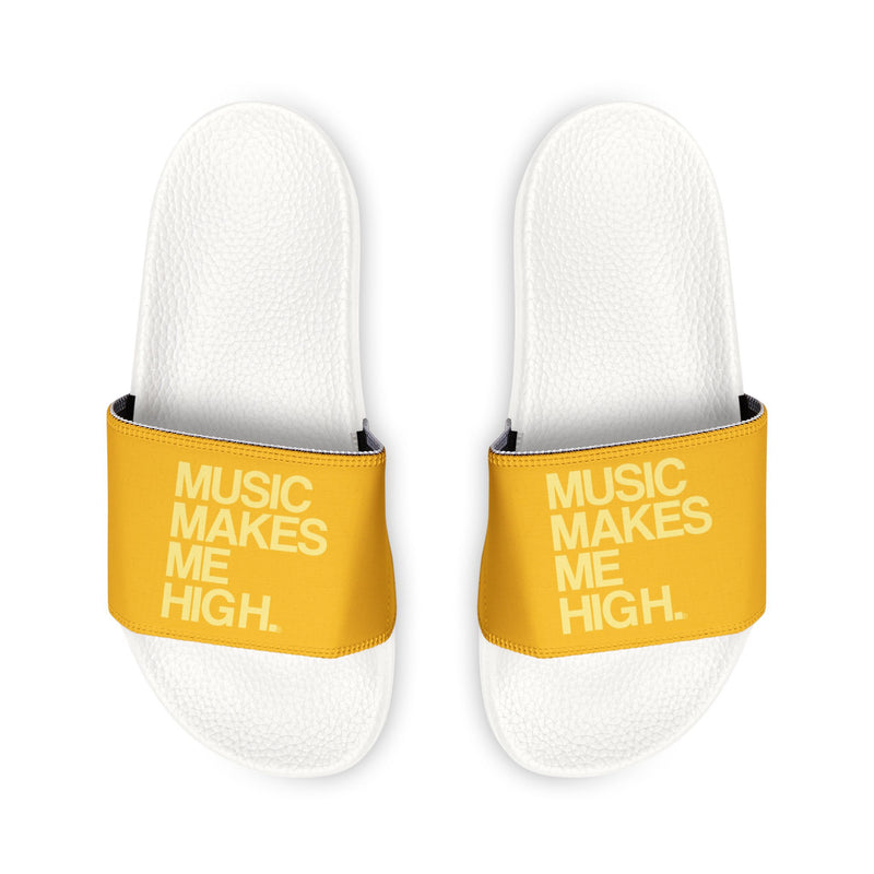 MMMH Unisex Sandals: Yellow/White | Light Yellow