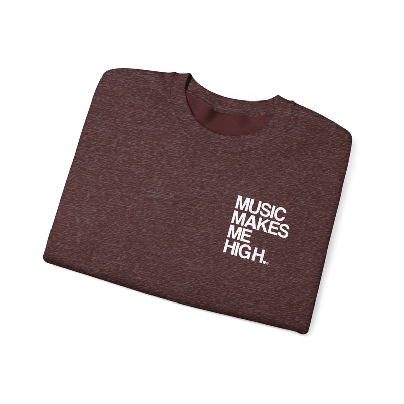 MMMH Unisex Sweatshirt: Heather Sport Dark Maroon | White Lettering