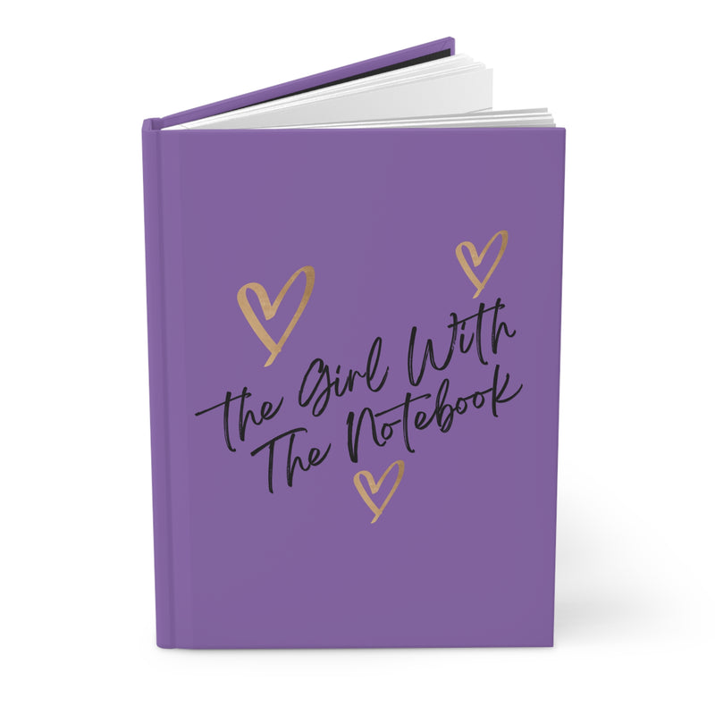 TGWTN Hardcover Journal: Brown/Black | Light Purple