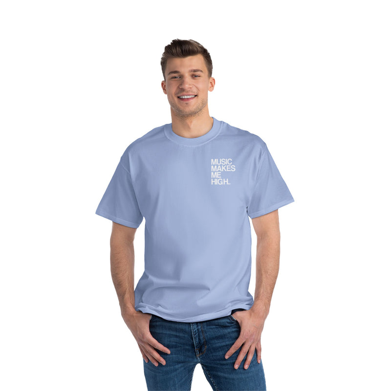 MMMH Unisex T-Shirt: Light Blue | White Lettering