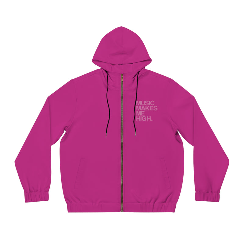 MMMH Unisex Zip Hoodie: Pink | Light Pink