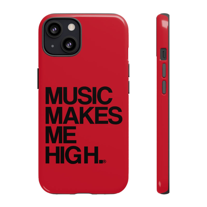 MMMH Classic Phone Case: Dark Red | Black