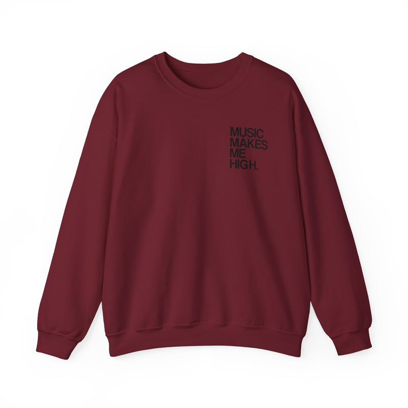 MMMH Unisex Sweatshirt: Garnet | Black Lettering