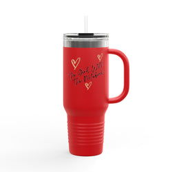 TGWTN Insulated Mug: Brown/Black | Red