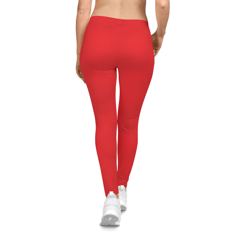 MMMH Leggings: Red | White