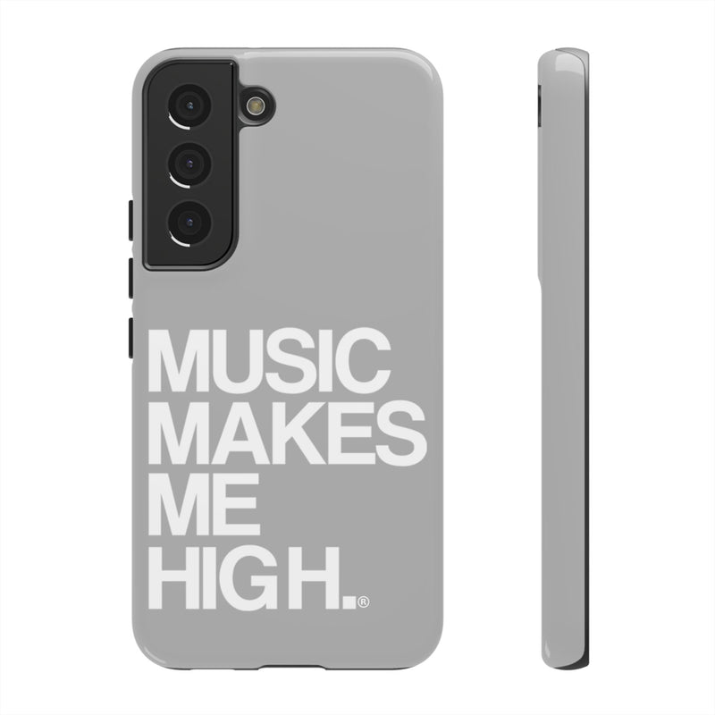 MMMH Classic Phone Case: Light Grey | White