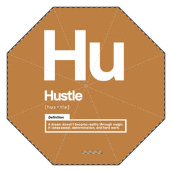 NOVL Umbrella: Hustle White | Light Brown