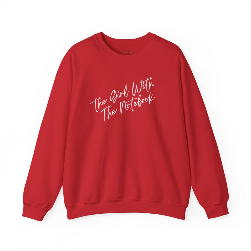 TGWTN Unisex Sweatshirt: White | Red