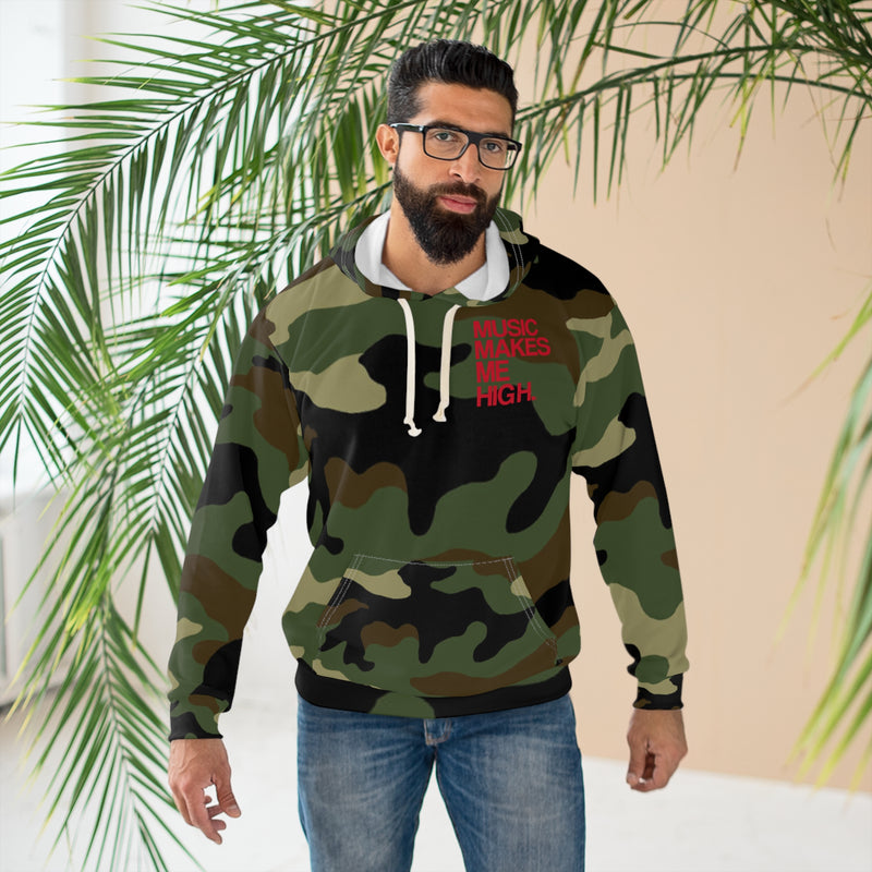 MMMH Unisex Hoodie: Camo | Red