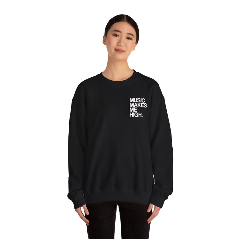 MMMH Unisex Sweatshirt: Black | White