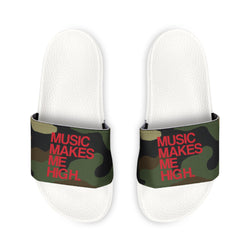 MMMH Unisex Sandals: Camo/White | Red