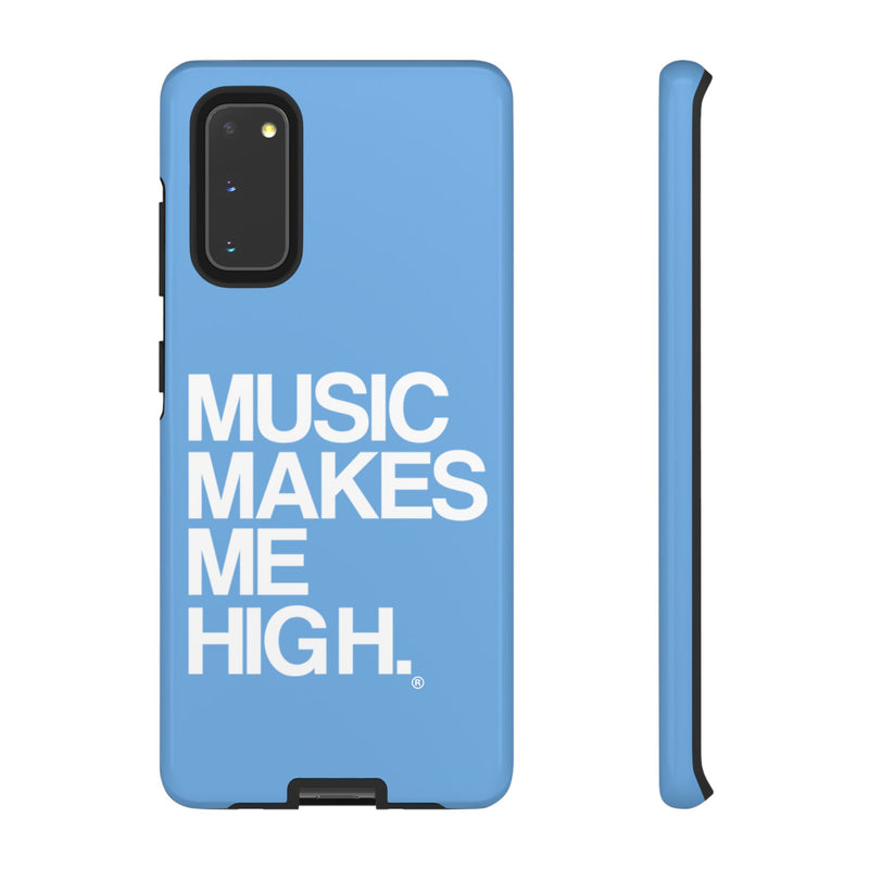 MMMH Classic Phone Case: Light Blue | White