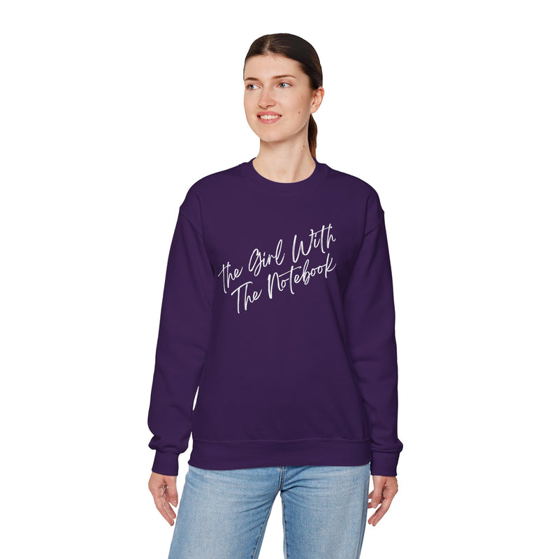 TGWTN Unisex Sweatshirt: White | Purple