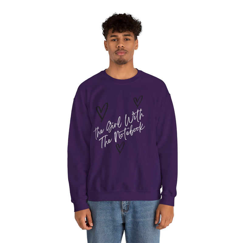 TGWTN Unisex Sweatshirt: Black/White | Purple