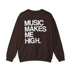 MMMH Unisex Sweatshirt: Dark Chocolate | White Lettering