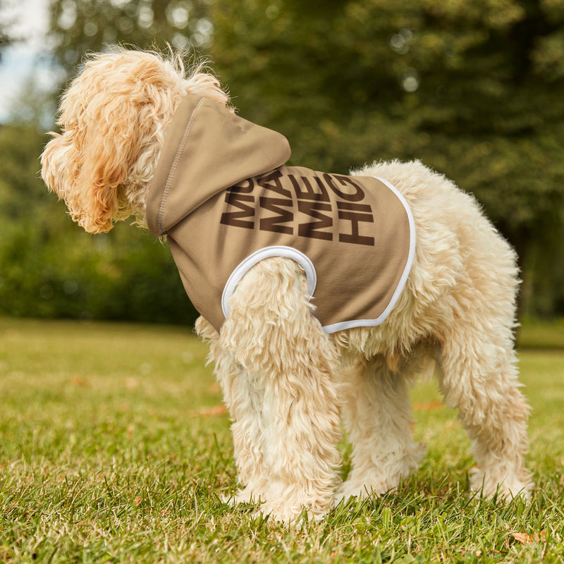 MMMH Pet Hoodie: Tan | Brown