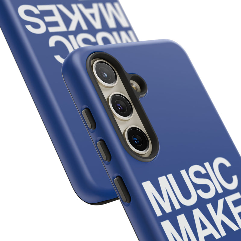 MMMH Classic Phone Case: Dark Blue | White