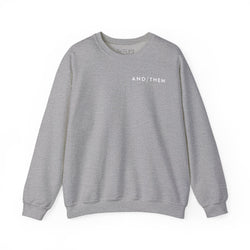 IJTT Unisex Sweatshirt: AT Slash White | Grey