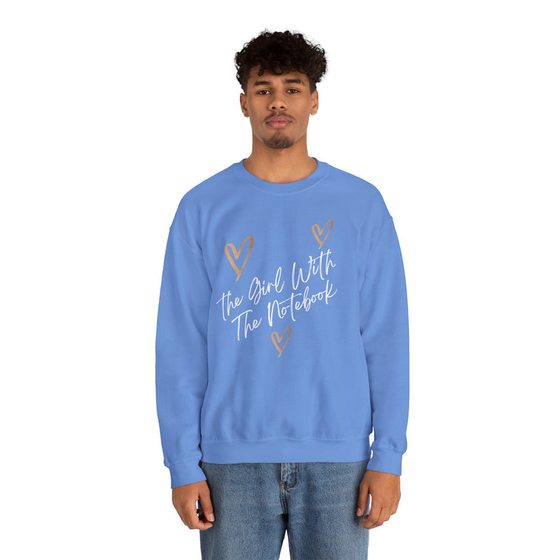 TGWTN Unisex Sweatshirt: Brown/White | Carolina Blue