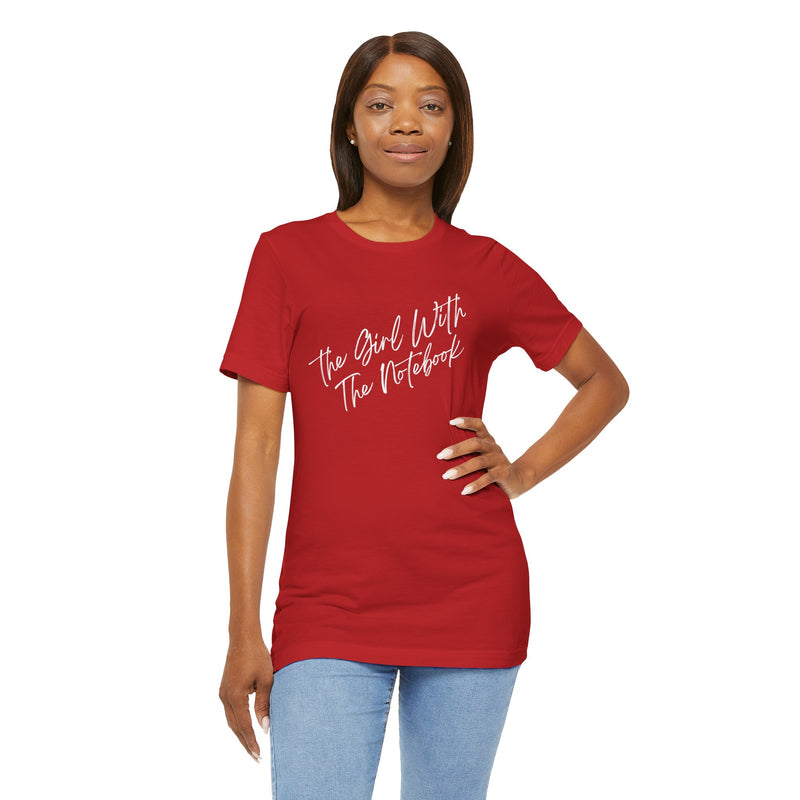 TGWTN Unisex T-Shirt: White | Red