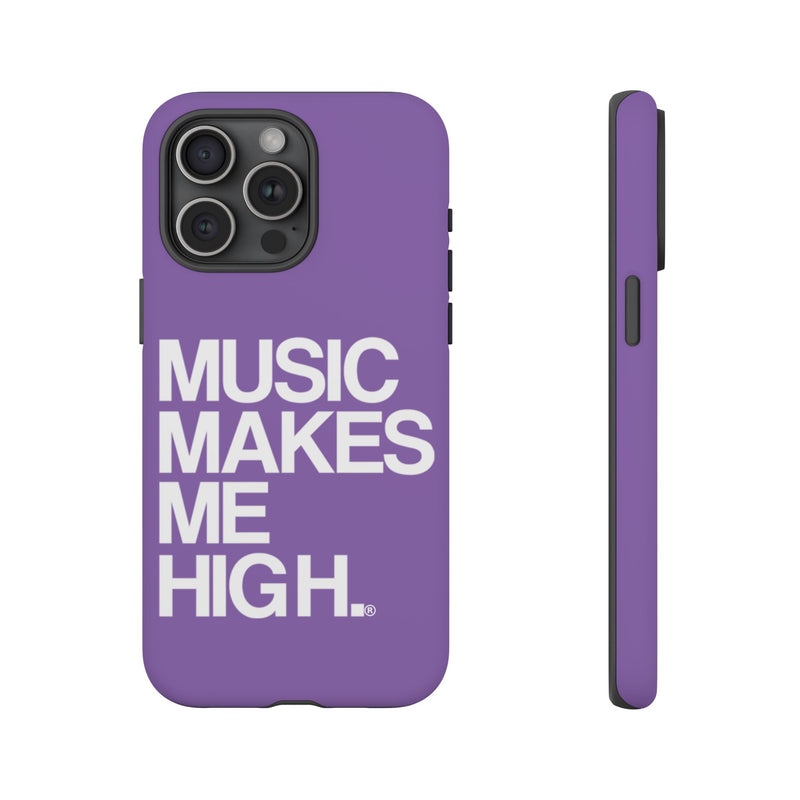 MMMH Classic Phone Case: Light Purple | White