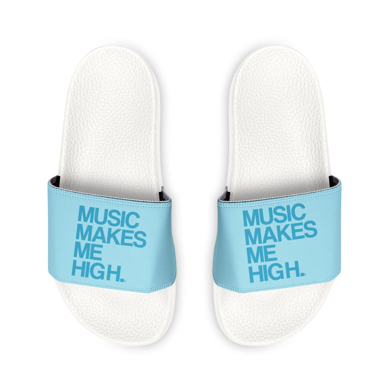 MMMH Unisex Sandals: Light Turquoise/White | Turquoise